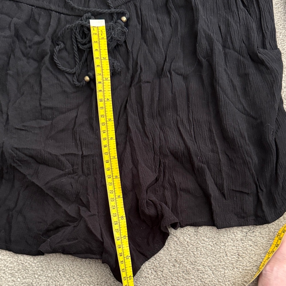 Mossimo Supply Co. Black off shoulder romper - Picture 4 of 7